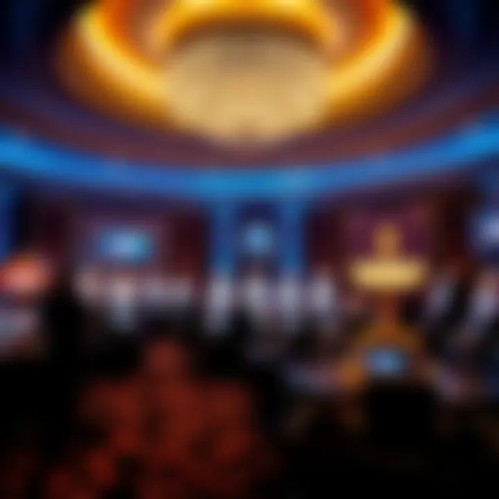 Luxurious casino interior featuring elegant design and ambiance