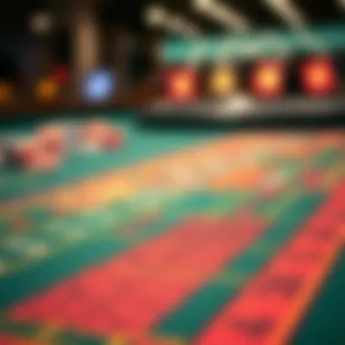 Understanding Betting Systems Close-up of a betting layout in Craps