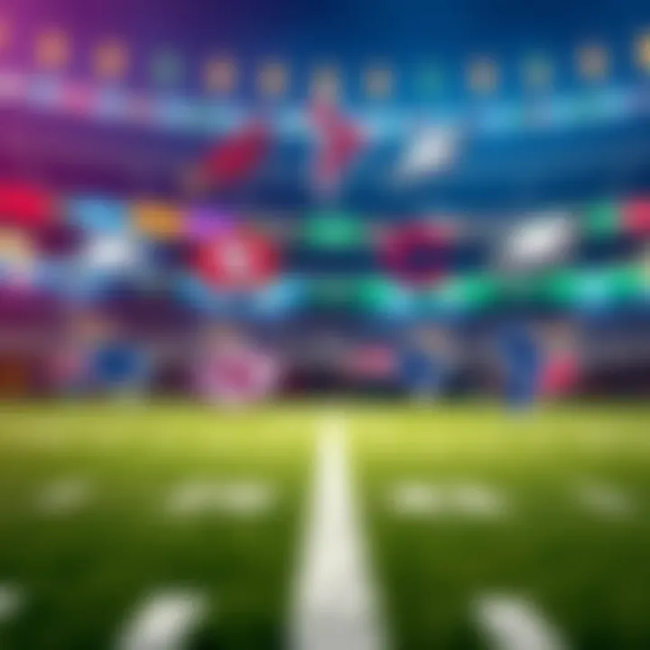 Team logos of AFC East teams showcasing their identities