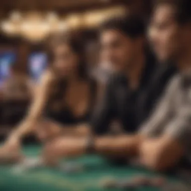 Interactive gameplay experience in live poker