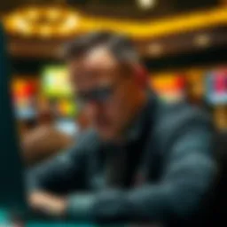 Steve Stevens analyzing sports data