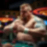 Eddie Hall in Action Eddie Hall showcasing his strength