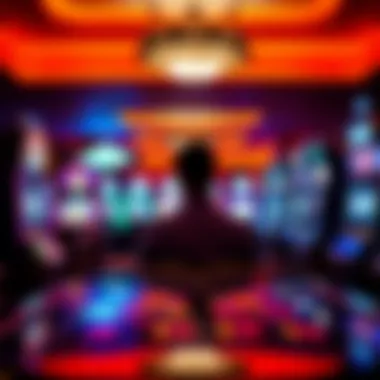 Psychology of Gambling Behavior A conceptual image representing the psychological factors in gambling behavior