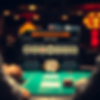 A diagram illustrating bankroll management techniques for blackjack.