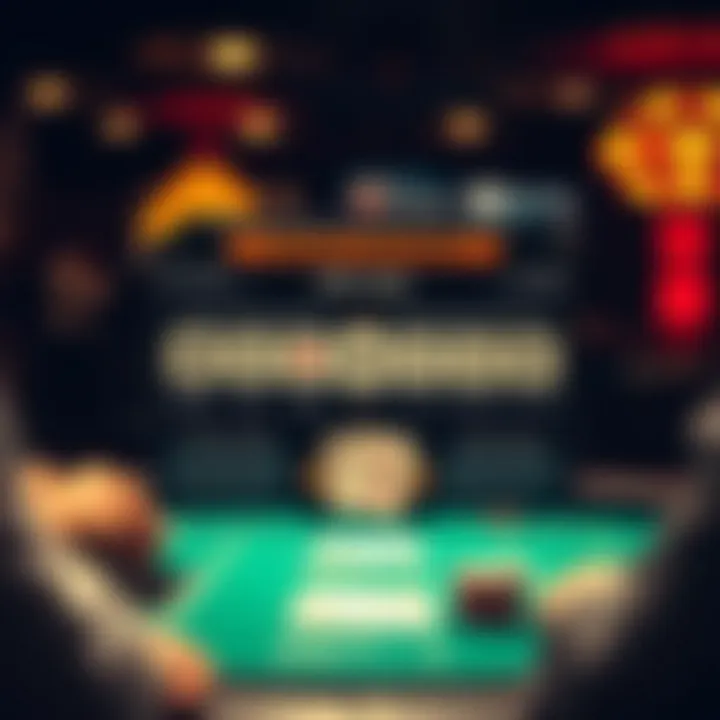 A diagram illustrating bankroll management techniques for blackjack.