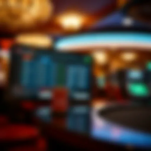 Barstool Sportsbook Interface Overview Visual representation of the Barstool Sportsbook platform