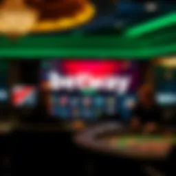Visual representation of Betway platform layout