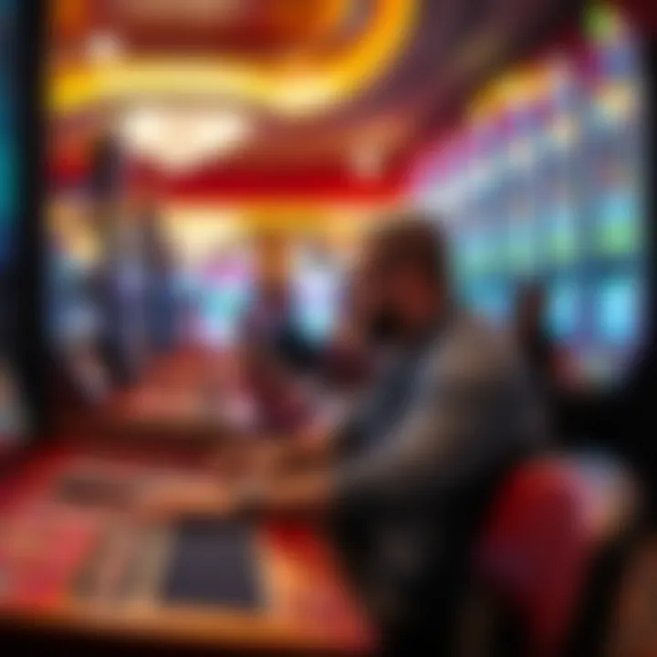 Player enjoying a game at Borgata Online Casino