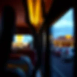 Scenic view of a Louisiana casino from a bus window