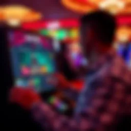 User navigating the Caesars Casino Sportsbook app interface