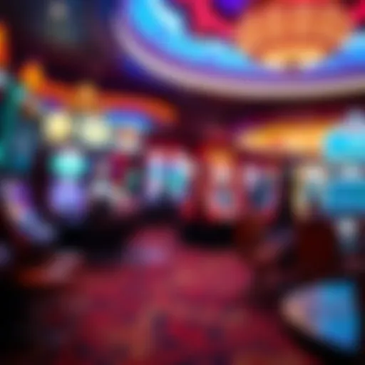 Vibrant gaming floor of Carnival Dream Casino showcasing diverse gaming options