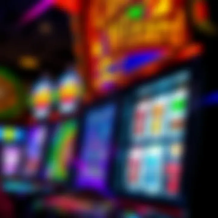 Cash Wizard Slot Machine in Action A vibrant display of the Cash Wizard slot machine in action with animations and light effects.