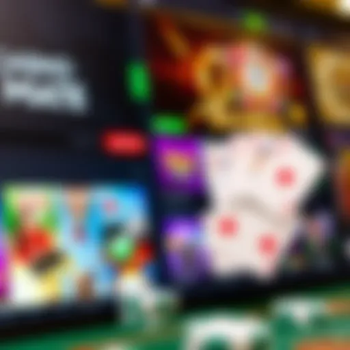 Overview of Casino Mate Australia interface showcasing diverse gaming options