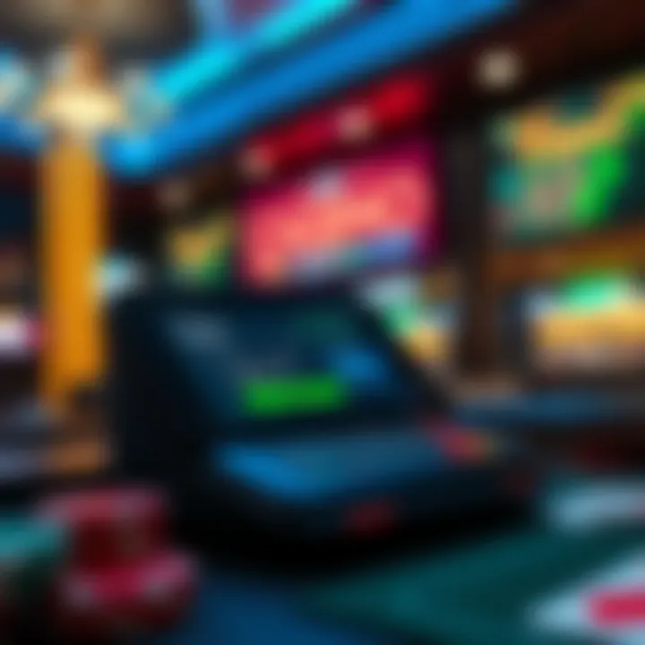 Illustration of secure payment methods for transactions on Casino Mate