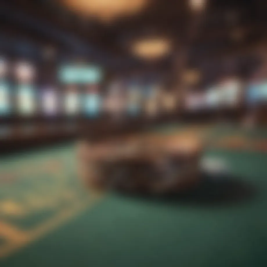 Diverse selection of online casino games