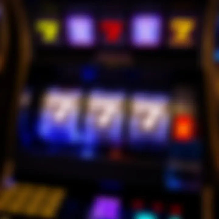 Detailed layout of Triple 7 slot machine mechanics