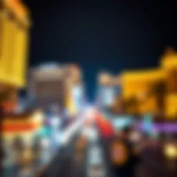 Glistening Las Vegas Strip at Night