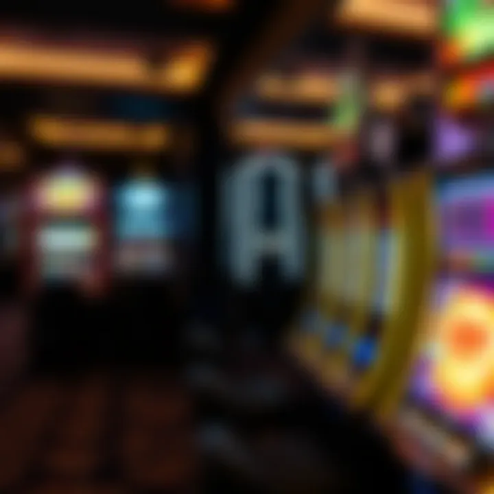 Modern gaming options available at Philadelphia casinos, including slot machines