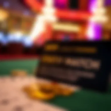 Loyalty Program Card for Status Match Close-up of loyalty program card