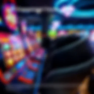 Infographic detailing user engagement statistics and trends in mobile gaming