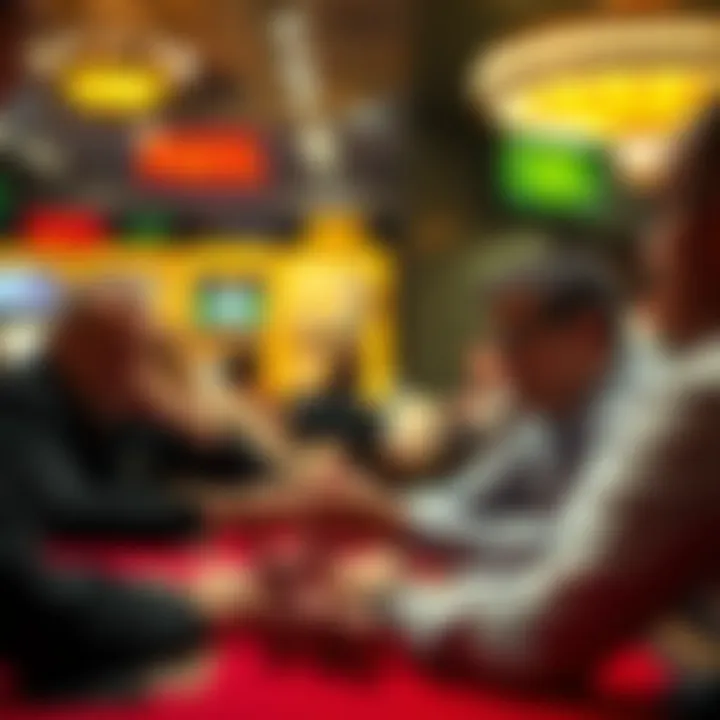 An illustration of various non-verbal cues in poker