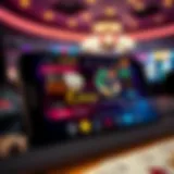 Intuitive Gaming Interface Mobile gaming interface of Desert Nights Casino