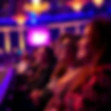 Mesmerized Audience Audience captivated during a live show in Las Vegas