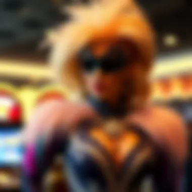 Fashion and Flair Glamorous costume worn by a legendary performer