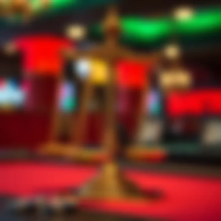 Legal Scale of Betting Regulations A legal scale representing betting laws