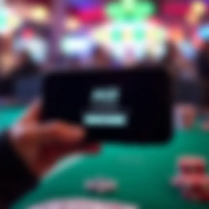 Age Verification on Smartphone Age verification process displayed on a smartphone