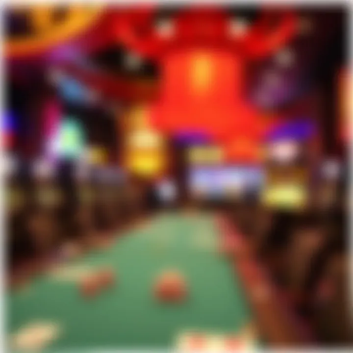 An illustration of diverse gaming options available at Dragon Gaming Casino