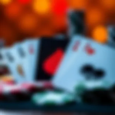 Variety of poker card designs