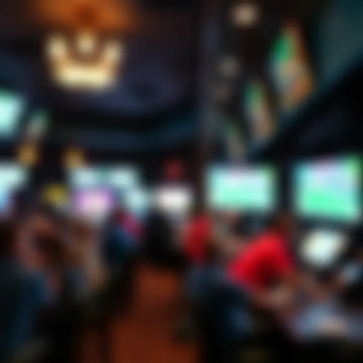 The Social Impact of Sports Betting in Maine A bustling sports bar filled with patrons watching games