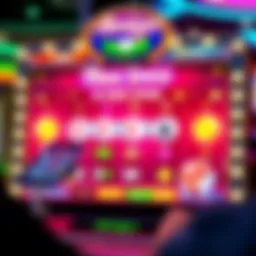A vibrant digital interface showcasing Amigo Bingo's free spins feature