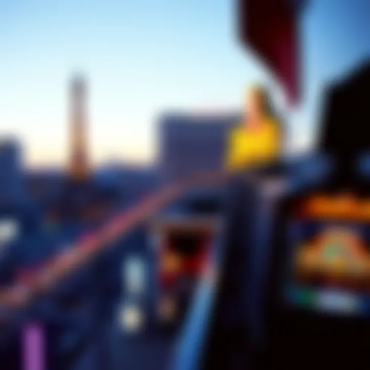 A stunning view of the Las Vegas Strip showcasing Aristocrat Gaming's influence