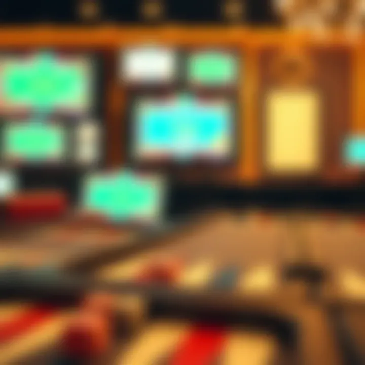 Exploring Backgammon Variations Different variations of backgammon displayed on various screens