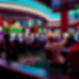 A vibrant display of various sports betting options