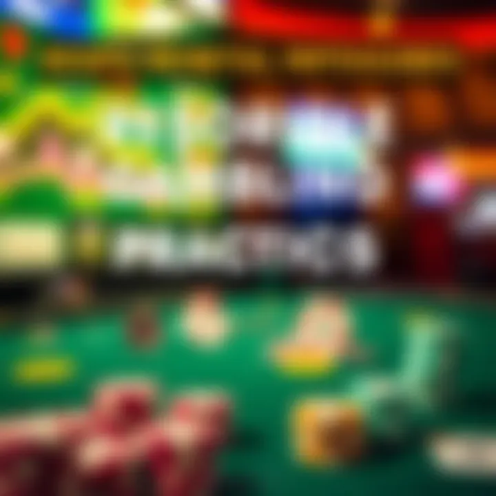 Responsible Gambling Practices Infographic An infographic highlighting responsible gambling practices