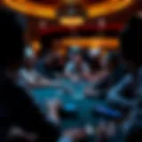 A thrilling online poker game in progress