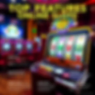 Top Features of Popular Online Slots An infographic highlighting top features of popular online slots