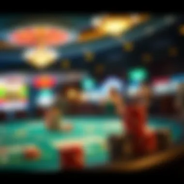 Responsible Gaming Practices An illustration depicting responsible gaming practices