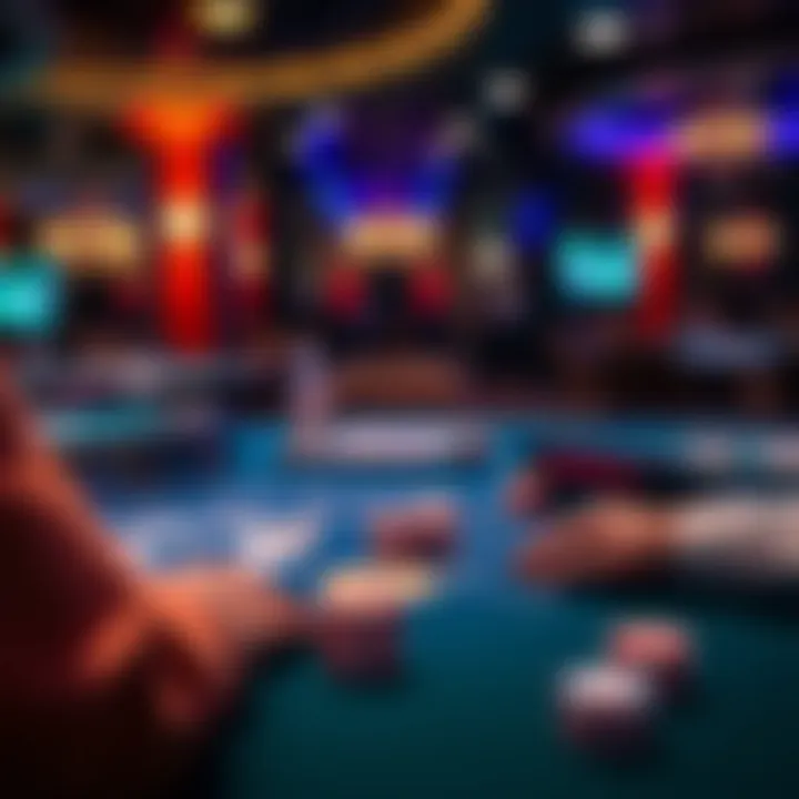 Different types of poker games displayed