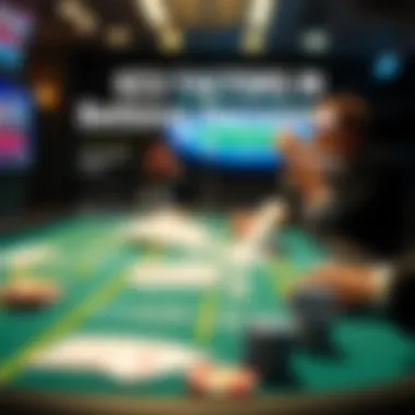 Dynamic infographic illustrating key factors in betting decisions