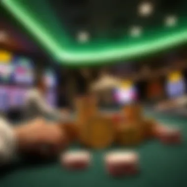 Visual representation of risk management in sports betting