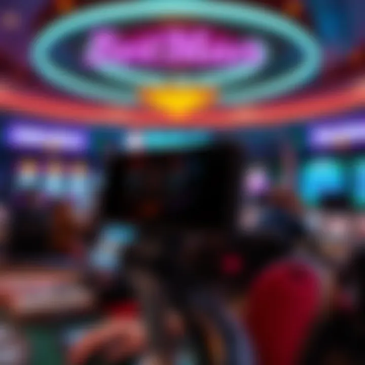 Technology Enhancements in Gaming Representation of advanced technology utilized in BetMGM's gaming platform for enhanced user experience.