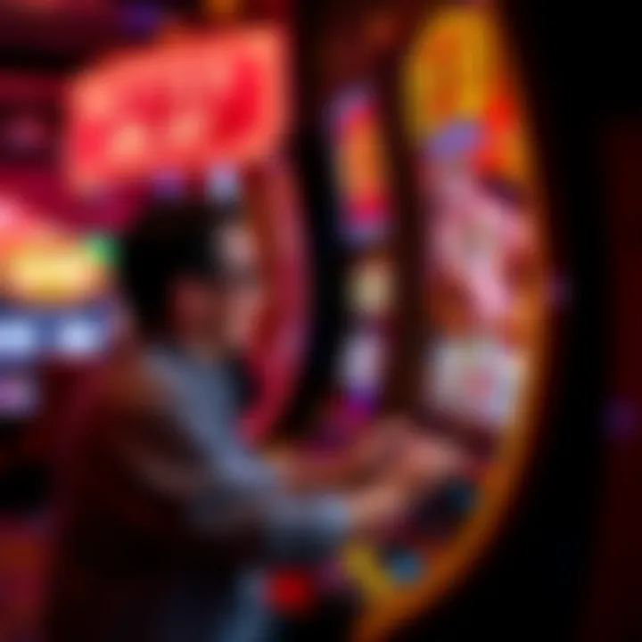 A player engaging with the Better Off Ed slot machine, showcasing excitement