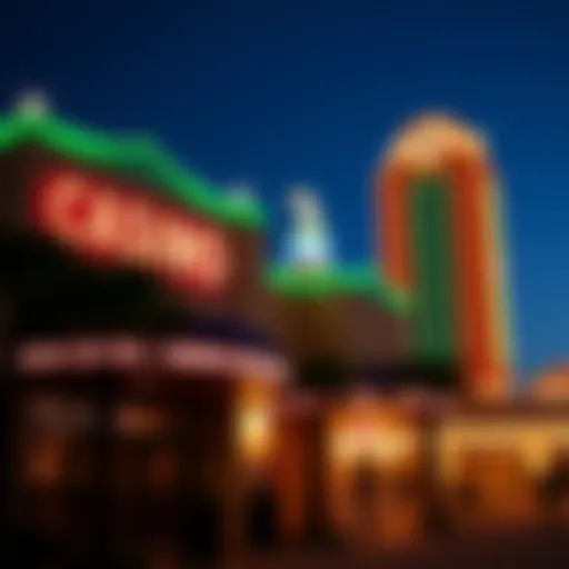 Exterior view of a popular casino in Jacksonville