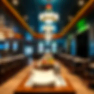 Culinary Delights at Concho Casino Dining area featuring a diverse menu layout