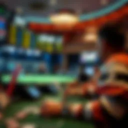 A visual representation of sports betting dynamics.