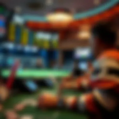 Dynamics of Sports Betting A visual representation of sports betting dynamics.